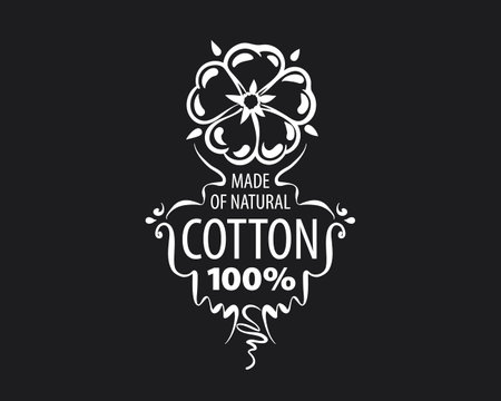 Luxurious textile insignia featuring detailed filigree work, Refined cotton badge showcasing ornate detailing and sophisticated design elements for brandingのイラスト素材