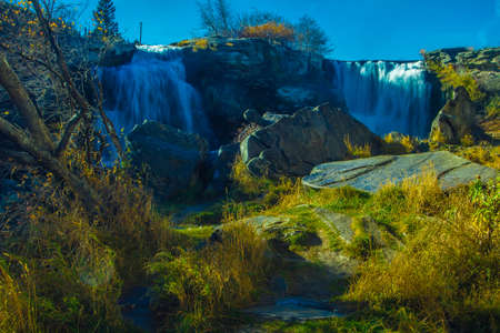 Twin falls, Lundbreck Falls Provincial Recreation Area