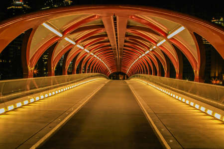 Calgary at night, Calgary, Alberta, Canada