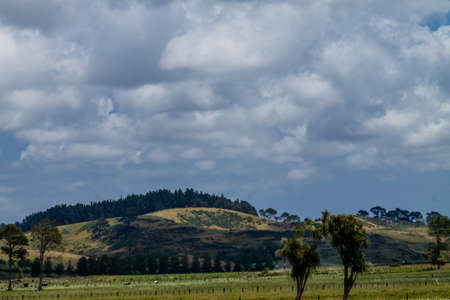ranches, wide open spaces, lush fields and a small railway as well as river runs through it...
