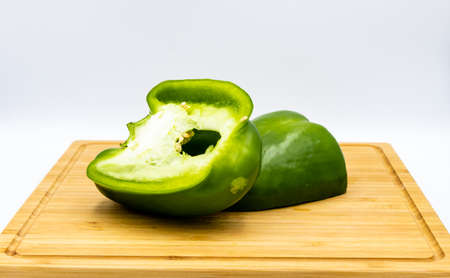 Colourful bell peppers on various back drops. Calgary, alberta, Canadaの写真素材