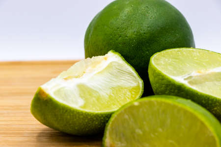 Colourful citrus on various back drops, lemons, limes, oranages. Calgary, Alberta, Canada