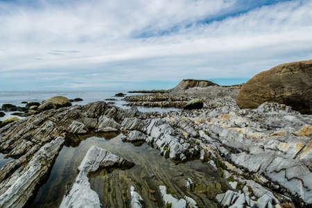The beach head from Steve's trail. Gros Morne National Park, Newfoundland, Canadaの写真素材