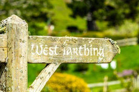 Colourful sites ans scenes around Hobbition a popular tourist attraction and movie set. Matamata, Waikato, New Zealandの写真素材