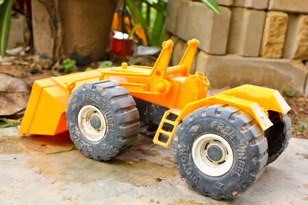 Tractor, toy, Thailandのeditorial素材