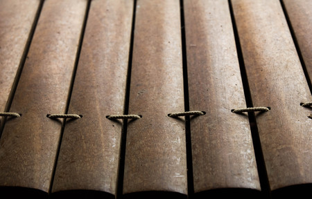 Part of wooden xylophoneの写真素材