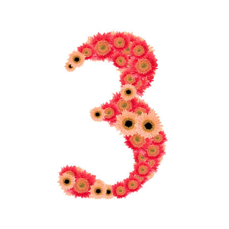 Number 3の写真素材