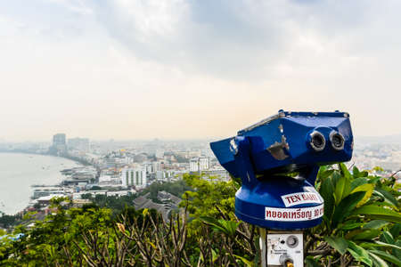 binoculars viewの写真素材