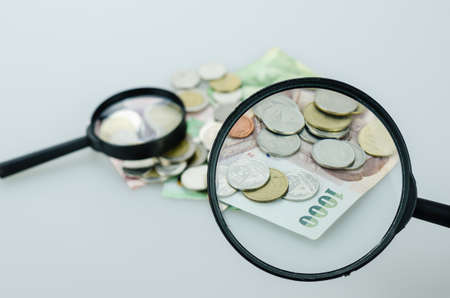 Look at money for Investmentの写真素材