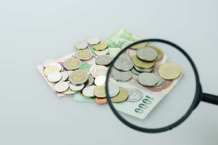 Look at money for Investmentの写真素材