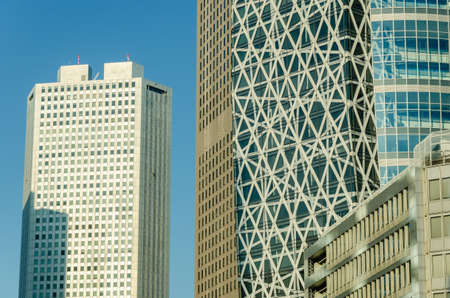 Japan - October 06 : Subaru building Shinjuku Japan on October 06, 2015 at Shinjuku Japanのeditorial素材