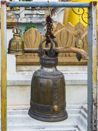 bell in the templeの写真素材