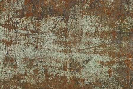 Gray brown background with part of iron wall