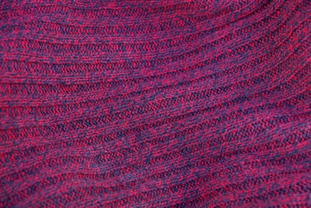 bright red fabric texture of wool clothes
