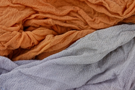 gray brown texture of a nylon fabric
