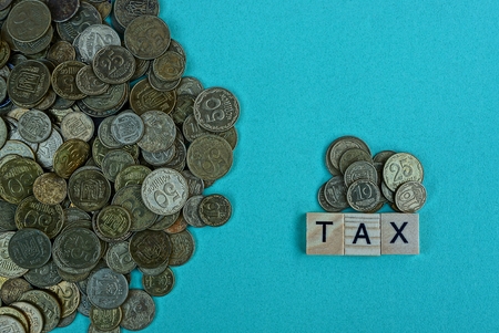 the word tax of letters