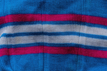 color striped fabric texture from a crumpled piece of wool