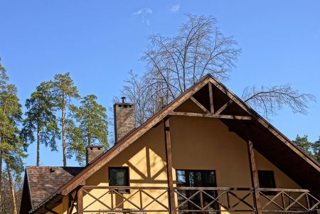 part of a brown skyの写真素材