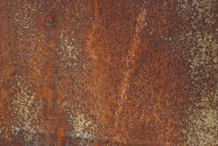 rusty iron wall