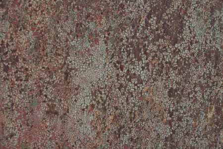 rusty iron wall