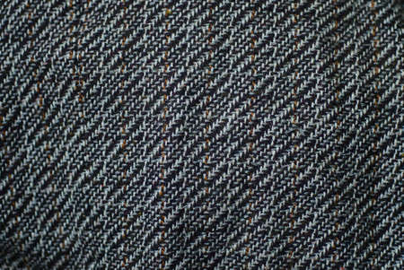black gray fabric texture with a pattern on a clothの写真素材