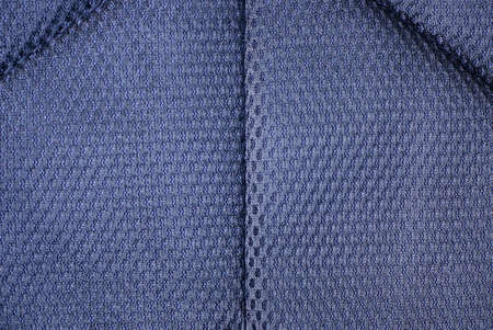 black gray fabric texture of fine mesh on crumpled matter on a seamの写真素材