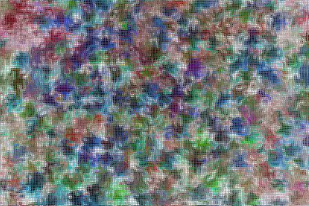 color illustration from texture with distortion in drawingの写真素材