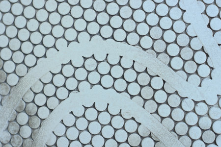 gray white texture of a piece of plastic sole with a pattern