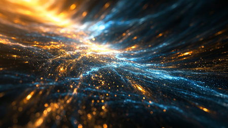 Futuristic technology innovation 3D background. AIの素材