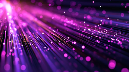 Futuristic technology innovation purple 3D background. AIの素材
