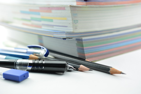Stationery and books