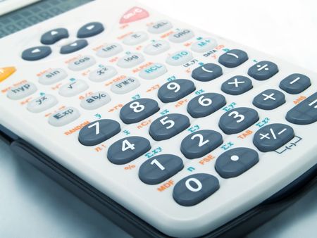 A scientific calculator