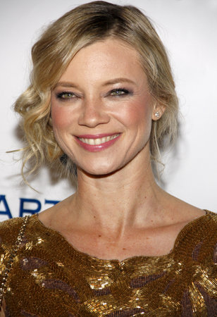Amy Smart at the Art Of Elysium's 9th Annual Heaven Gala held at the 3LABS in Culver City, USA on January 9, 2016.のeditorial素材