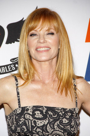 Marg Helgenberger at the 19th Annual Race To Erase MS held at the Hyatt Regency Century Plaza in Century City, USA on May 18, 2012.のeditorial素材