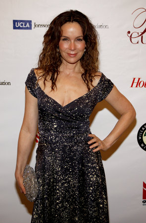 Jennifer Grey at the 2011 Taste For A Cure held at the Beverly Wilshire Hotel in Los Angeles on April 15, 2011.のeditorial素材