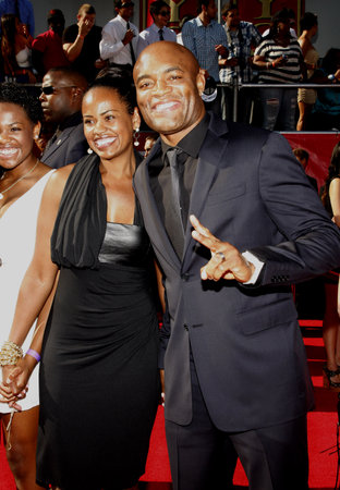 Anderson Silva at the 2012 ESPY Awards held at the Nokia Theatre L.A. Live in Los Angeles, United States, 110712のeditorial素材