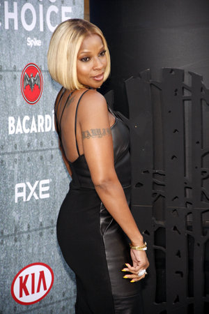 Mary J. Blige at the 2015 Spike TV's Guys Choice Awards held at the Sony Pictures Studios in Culver City, USA on June 6, 2015.のeditorial素材