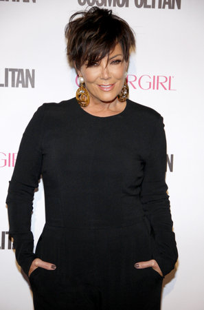 Kris Jenner at the Cosmopolitan's 50th Birthday Celebration held at the Ysabel in West Hollywood, USA on October 12, 2015.のeditorial素材