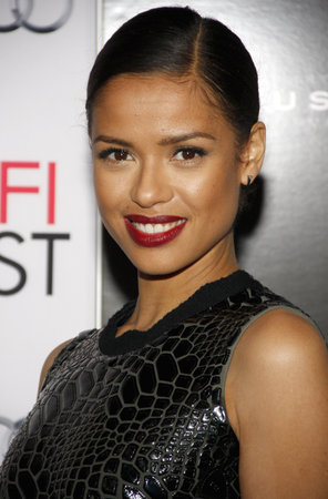 Gugu Mbatha-Raw at the AFI FEST 2015 Centerpiece Gala premiere of 'Concussion' held at the TCL Chinese Theatre in Hollywood, USA on November 10, 2015.のeditorial素材