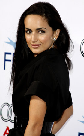 Ana de la Reguera at the AFI FEST 2008 Centerpiece Gala Screening Of 'Che' held at the Grauman's Chinese Theatre in Hollywood on November 1, 2008.のeditorial素材