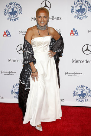 BEVERLY HILLS, CA - OCTOBER 25, 2008: Shari Belafonte at the 30th Anniversary Carousel Of Hope Ball held at the Beverly Hilton Hotel in Beverly Hills, USA on October 25, 2008.のeditorial素材