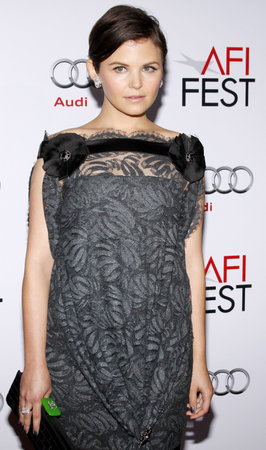 HOLLYWOOD, CA - NOVEMBER 05, 2009: Ginnifer Goodwin at the AFI FEST 2009 Screening of 'A Single Man' held at the Grauman's Chinese Theater in Hollywood, USA on November 5, 2009.のeditorial素材