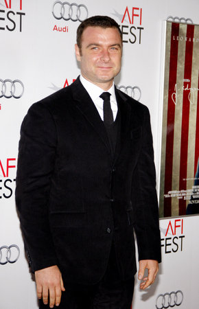 Liev Schreiber at the AFI FEST 2011 Opening Night Gala World Premiere Of 'J. Edgar' held at the Grauman's Chinese Theatre in Hollywood on November 3, 2011.のeditorial素材