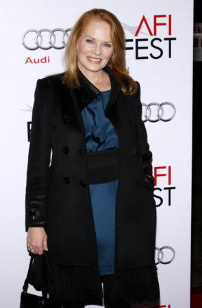 Marg Helgenberger at the AFI FEST 2009 Screening of 'The Road' held at the Grauman's Chinese Theater in Hollywood, USA on November 4, 2009.のeditorial素材