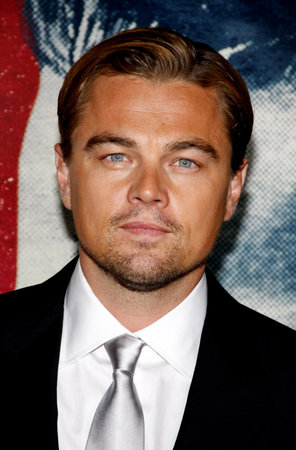 Leonardo DiCaprio at the AFI FEST 2011 Opening Night Gala World Premiere Of 'J. Edgar' held at the Grauman's Chinese Theatre in Hollywood on November 3, 2011.のeditorial素材
