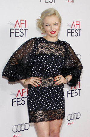 Francesca Eastwood at the AFI FEST 2011 Opening Night Gala World Premiere Of 'J. Edgar' held at the Grauman's Chinese Theatre in Hollywood on November 3, 2011.のeditorial素材