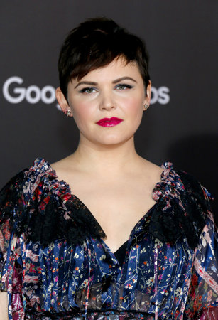 Ginnifer Goodwin at the Los Angeles premiere of 'Zootopia' held at the El Capitan Theater in Hollywood, USA on February 17, 2016.のeditorial素材
