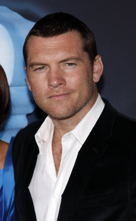 Sam Worthington at the Los Angeles premiere of 'Avatar' held at the Grauman's Chinese Theater in Hollywood on December 16, 2009.のeditorial素材