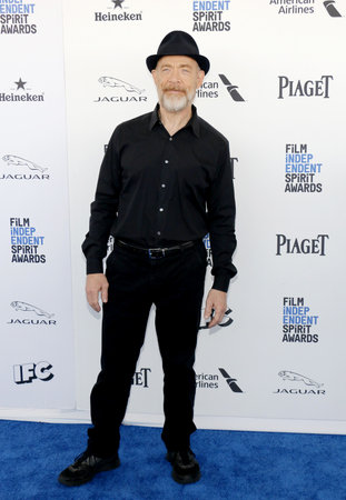J.K. Simmons at the 2016 Film Independent Spirit Awards held at the Santa Monica Beach in Santa Monica, USA on February 27, 2016.のeditorial素材