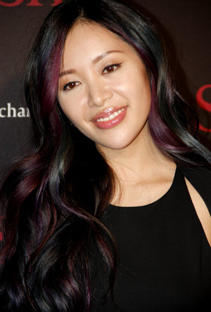Michelle Phan at the SK-II ChangeDestiny Forum held at the Andaz Hotel in West Hollywood, USA on February 26, 2016.のeditorial素材